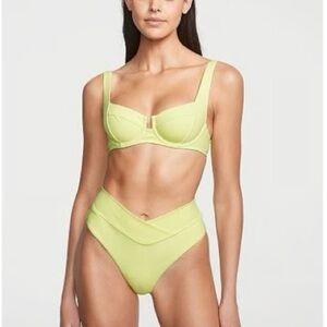 Victoria Secret Lime Citron Bikini Set